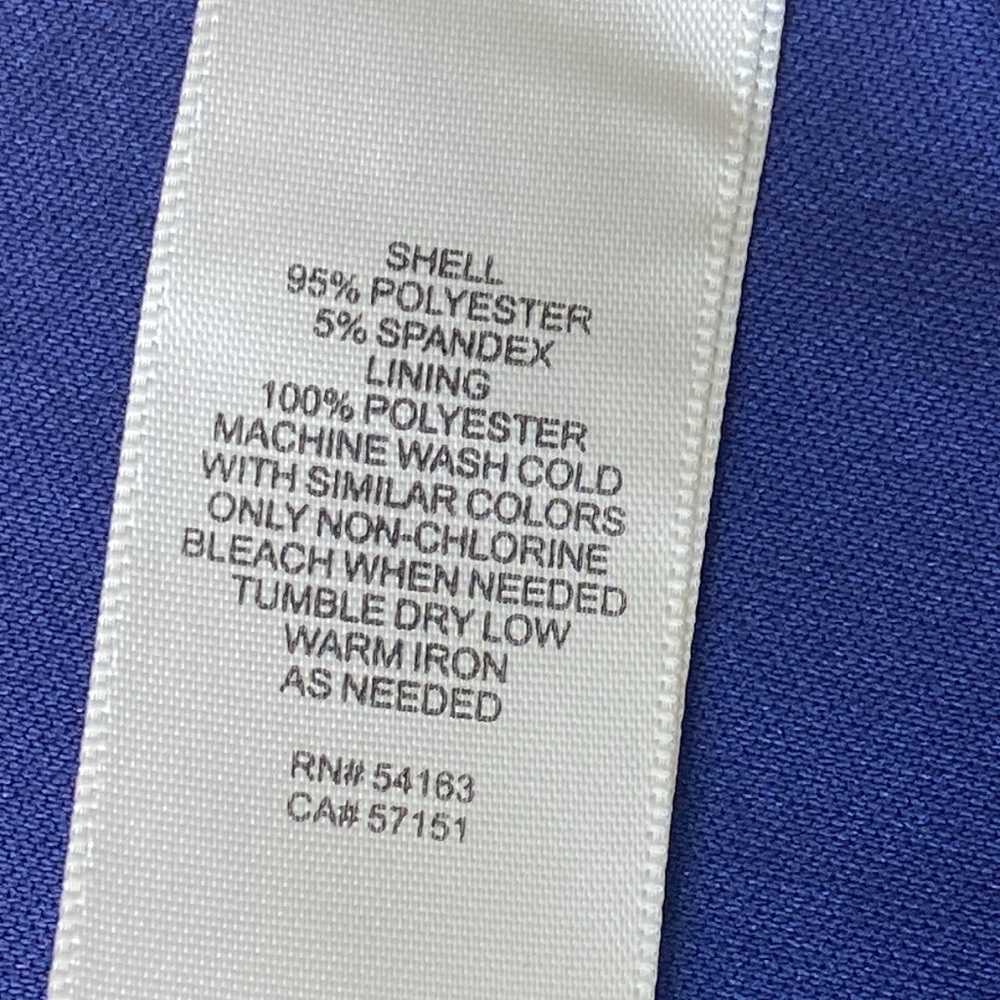 NWT Eliza J. Posted k, blue& white dress, see measurements in photos. - Picture 6 of 15